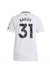 Aston Villa Leon Bailey #31 Voetbaltruitje Uit tenue Dames 2024-25 Korte Mouw